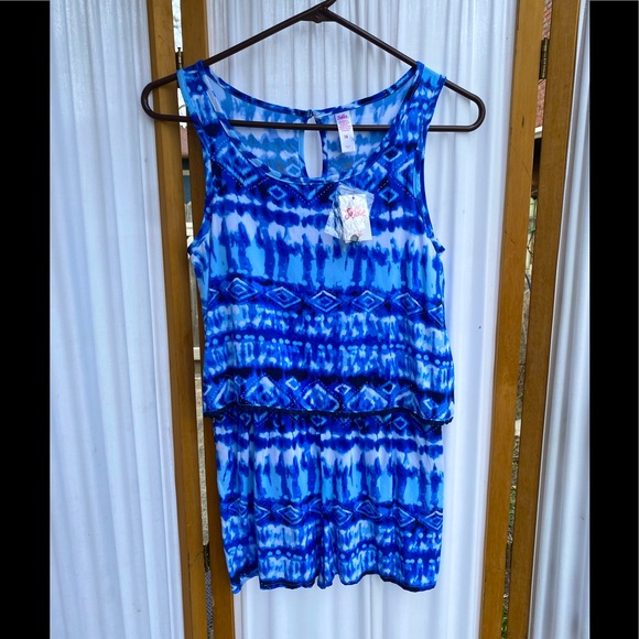 Justice | One Pieces | Justice Girls Onepiece Tie Dye Jumper Shorts ...